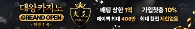 카지노사이트 대왕카지노 카지노사이트가이드