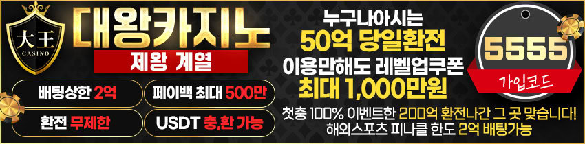 카지노사이트 대왕카지노 카지노사이트가이드